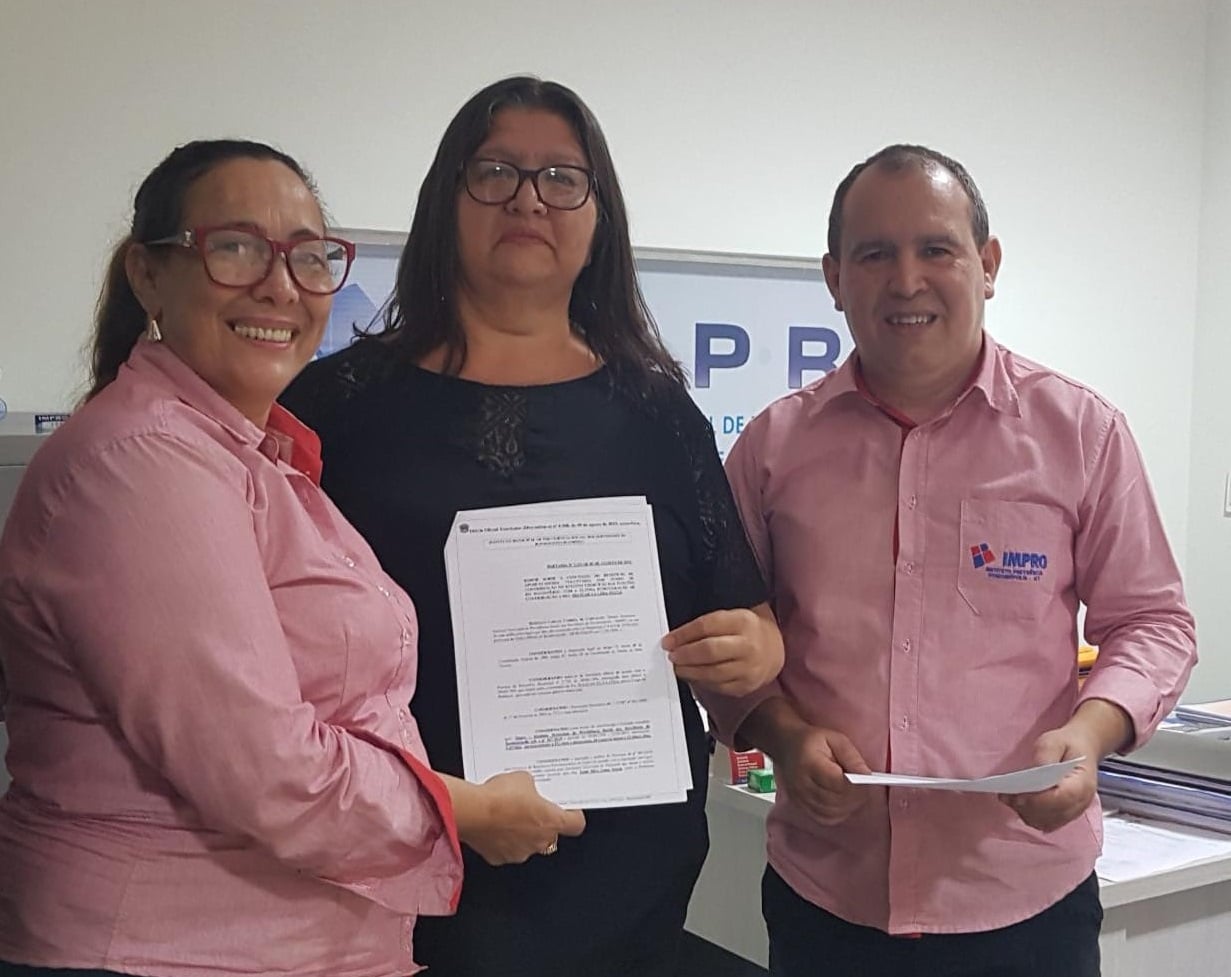 Professora Irani é a mais nova integrante da família IMPRO
