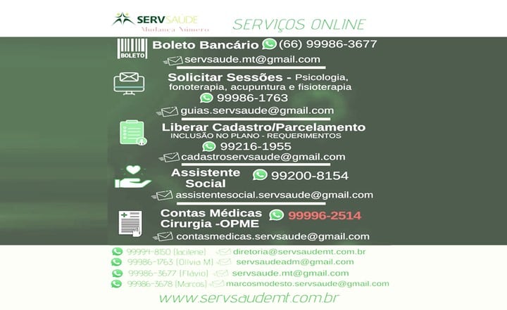 COMUNICADO SERV SAUDE