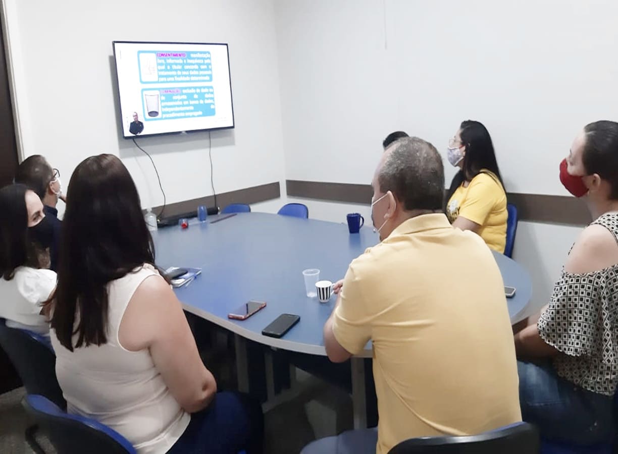 Servidores do IMPRO participam de qualificação sobre nova Lei Geral de Proteção de Dados Pessoais