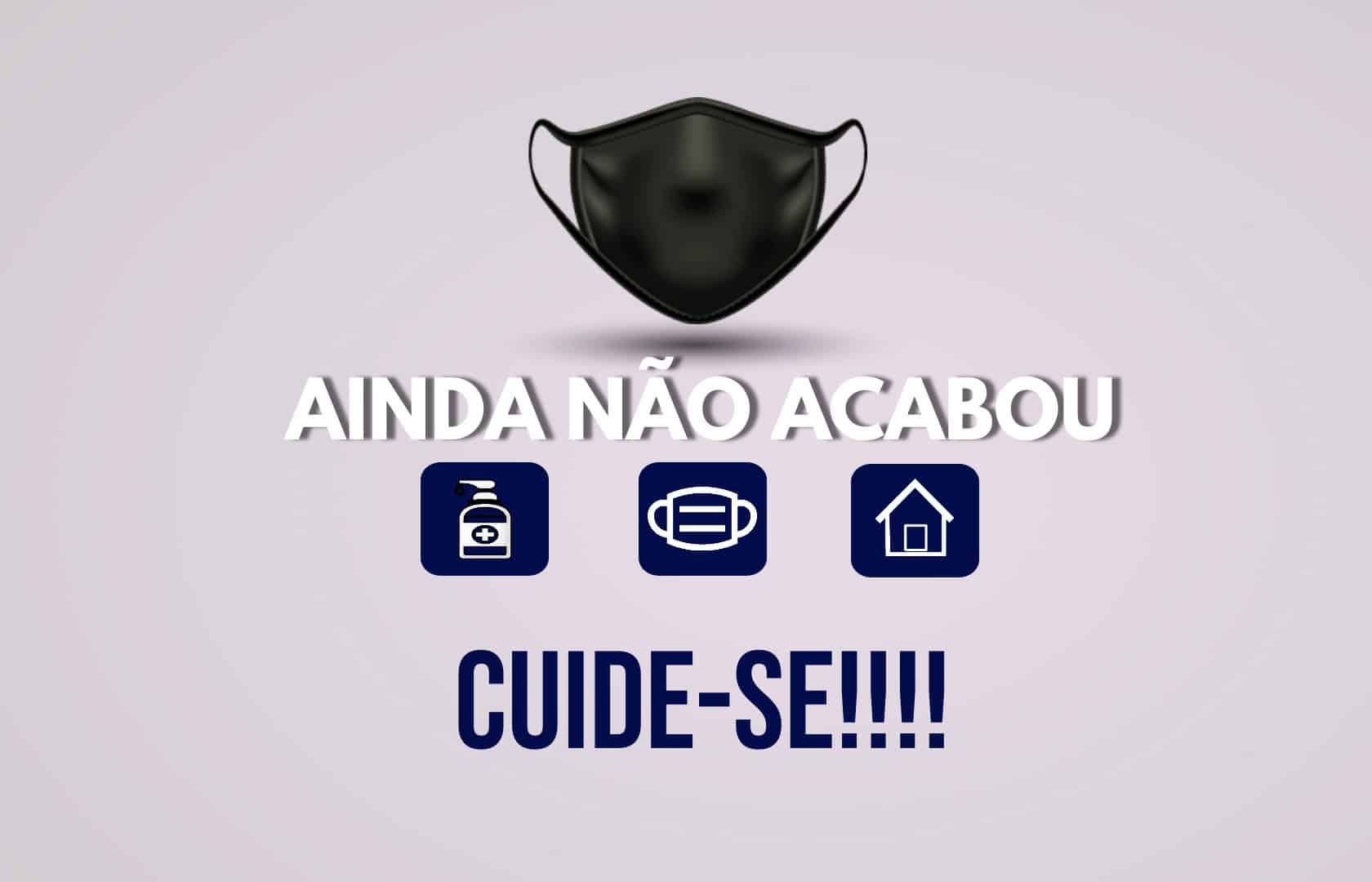 Ainda não podemos abaixar a máscara