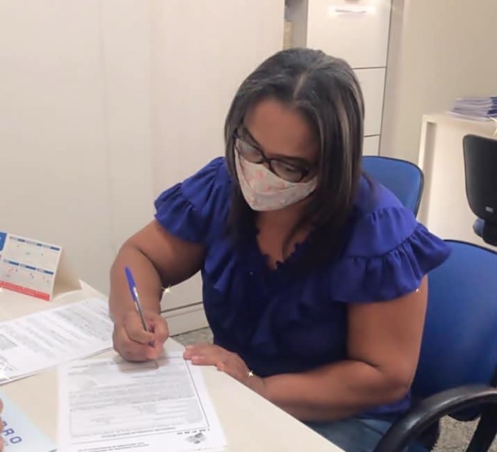 Professora Rosemeire é mais uma que entra para família IMPRO