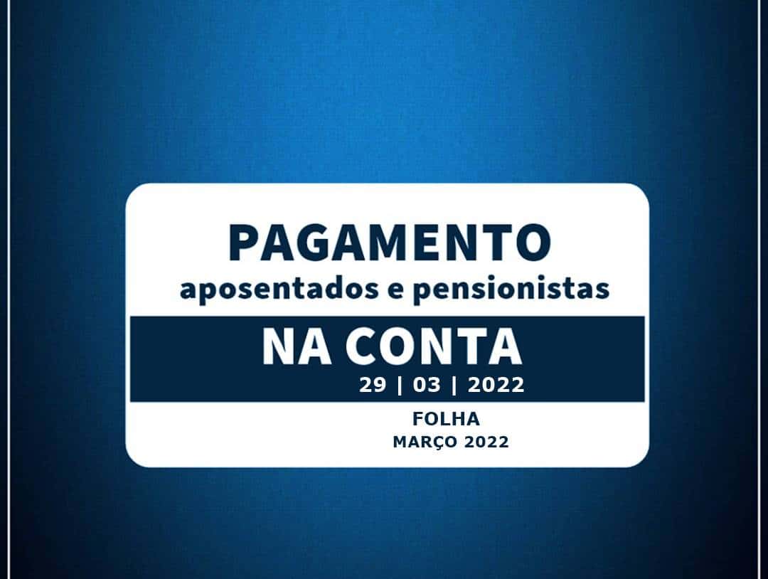 Pagamento de aposentados e pensionistas já está na conta