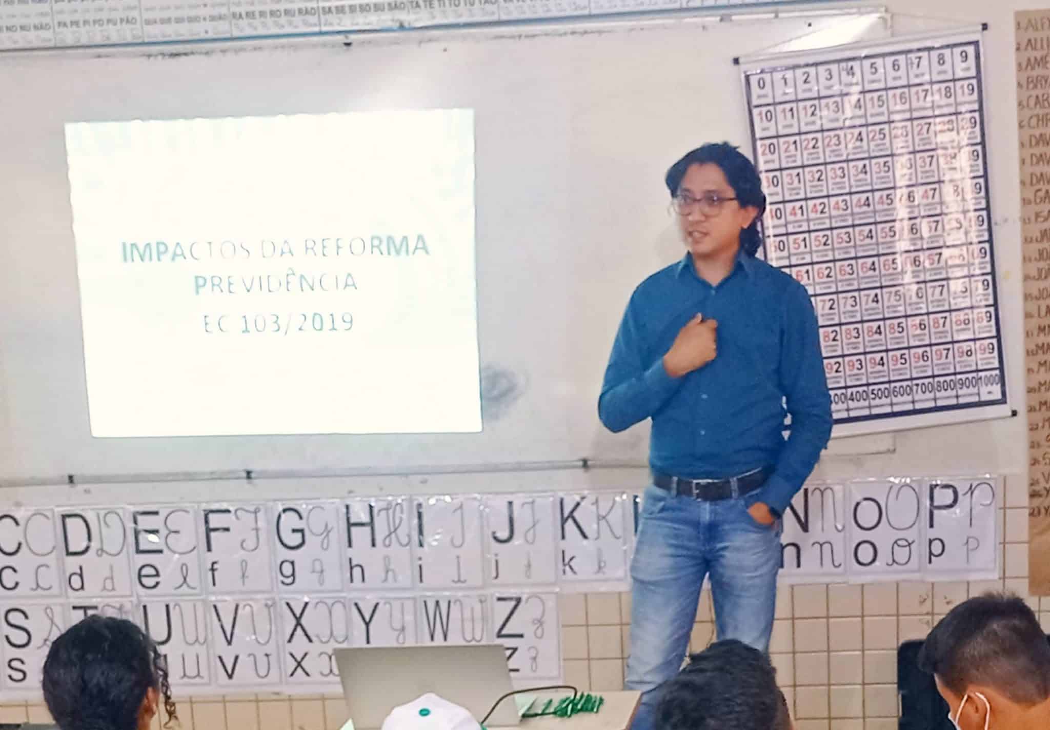 IMPRO realiza palestra previdenciária para trabalhadores rurais e servidores municipais de Pedra Preta