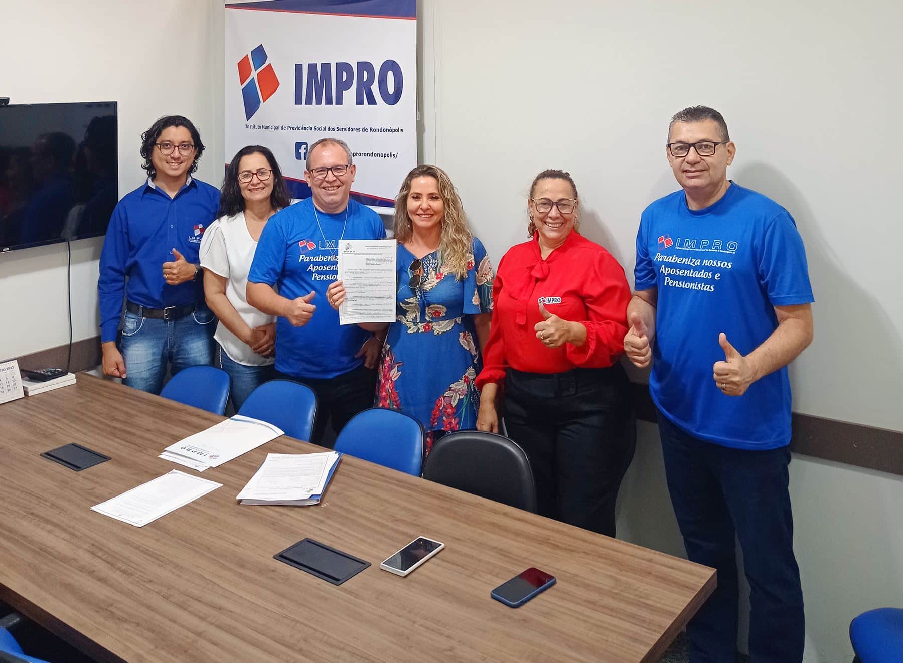 Mais uma professora é aposentada pelo IMPRO