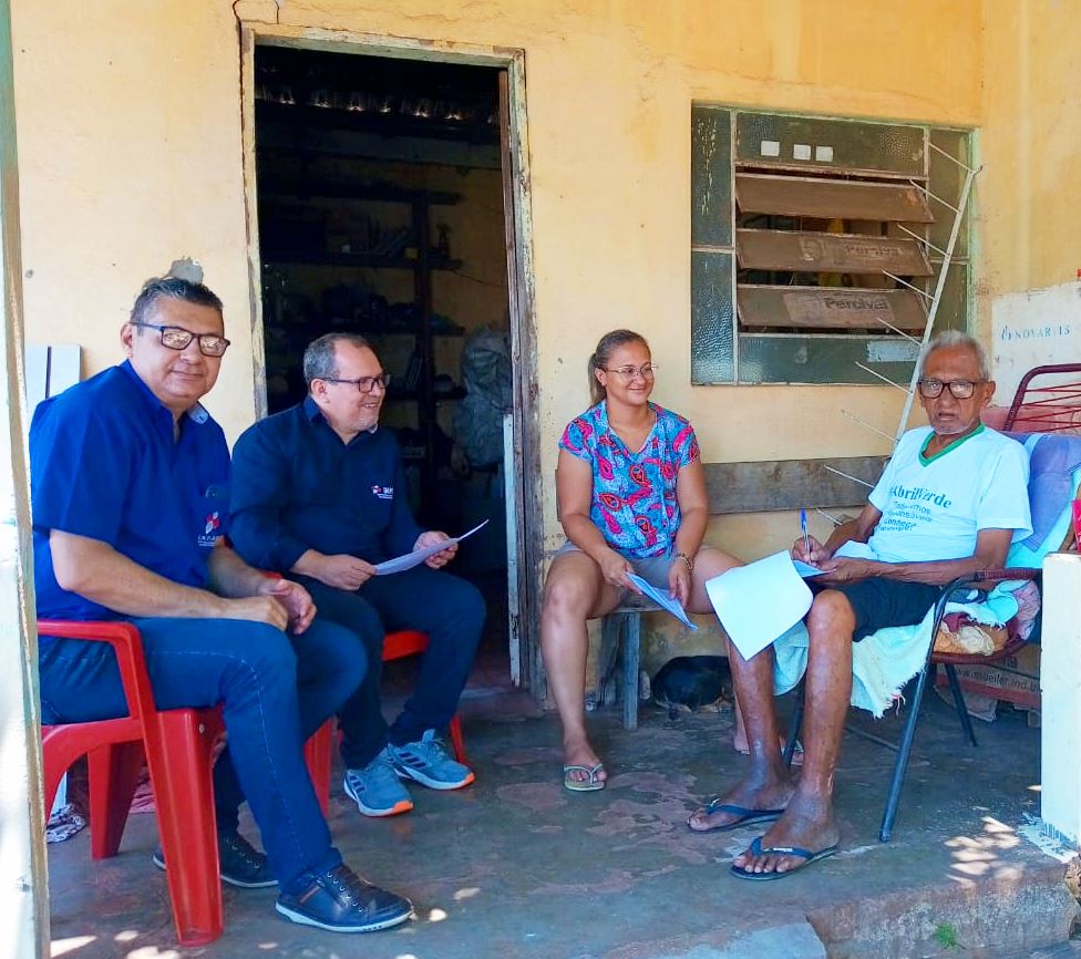 Serviço humanizado | Servidor com problemas de saúde é aposentado pelo IMPRO, na sua residência