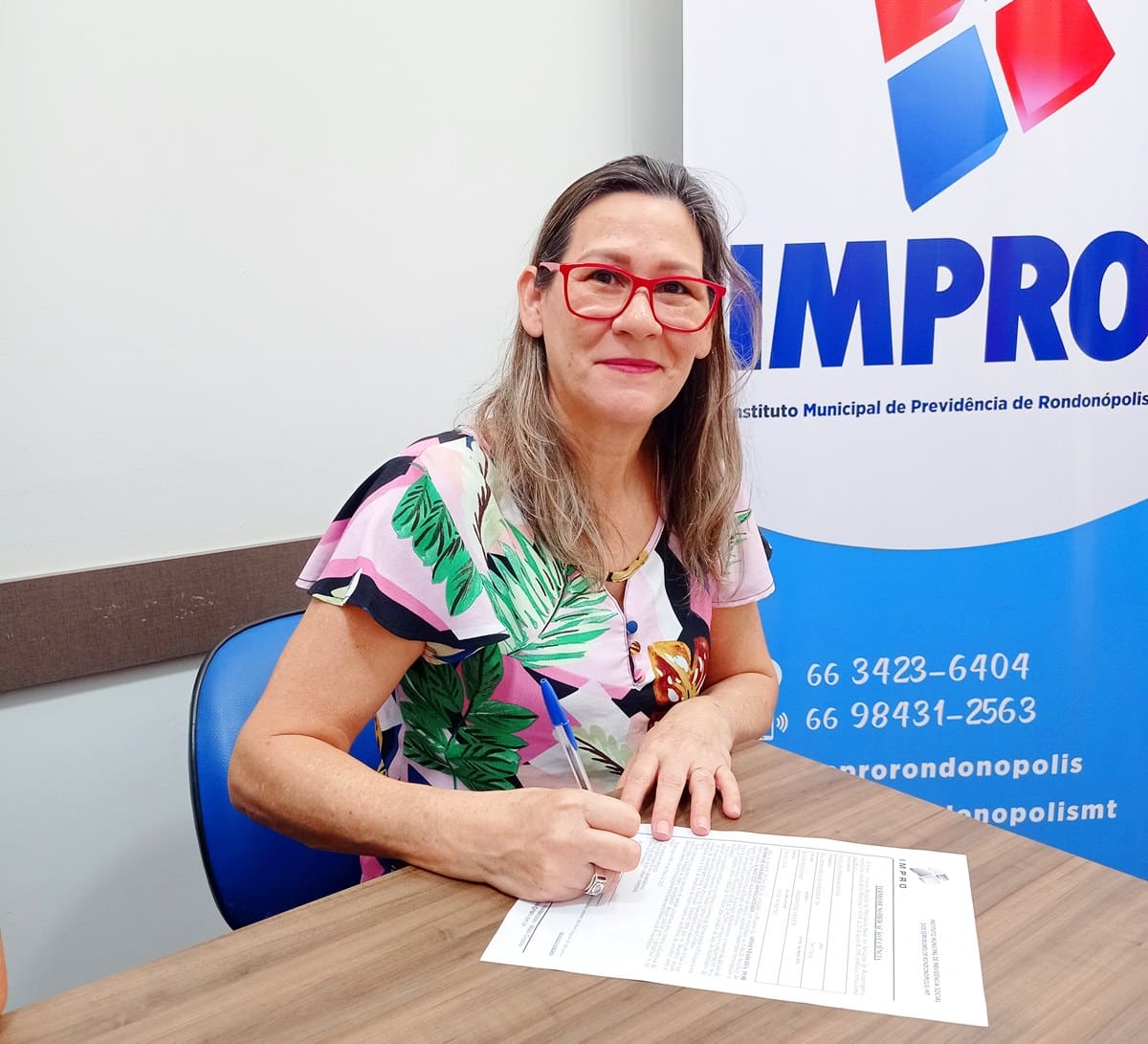 Professora Sueli agora faz parte da família IMPRO