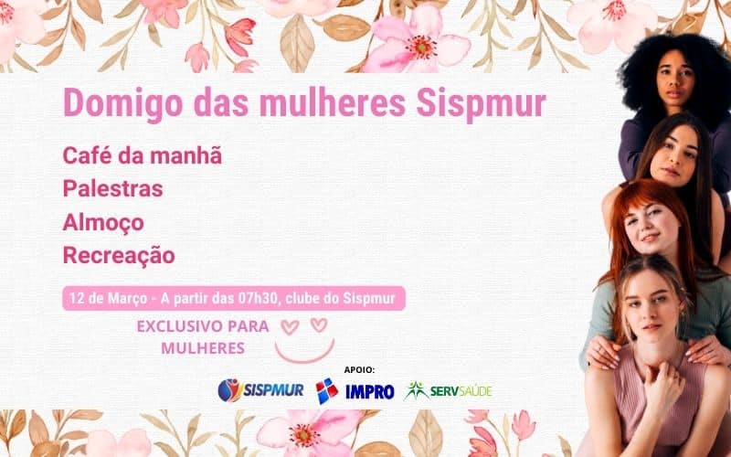 Domingo tem evento especial só para mulheres, no clube do Sispmur