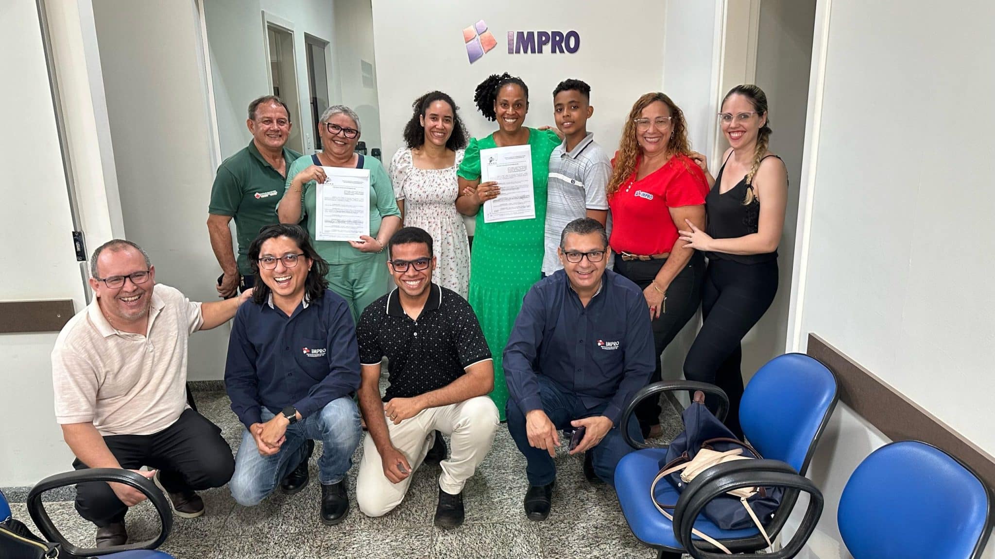 Tem gente nova na família IMPRO