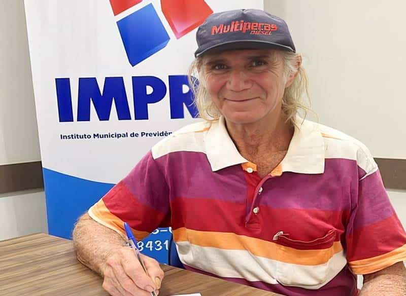 Agente de vigilância com quase 43 anos de carreira agora veste as cores do IMPRO