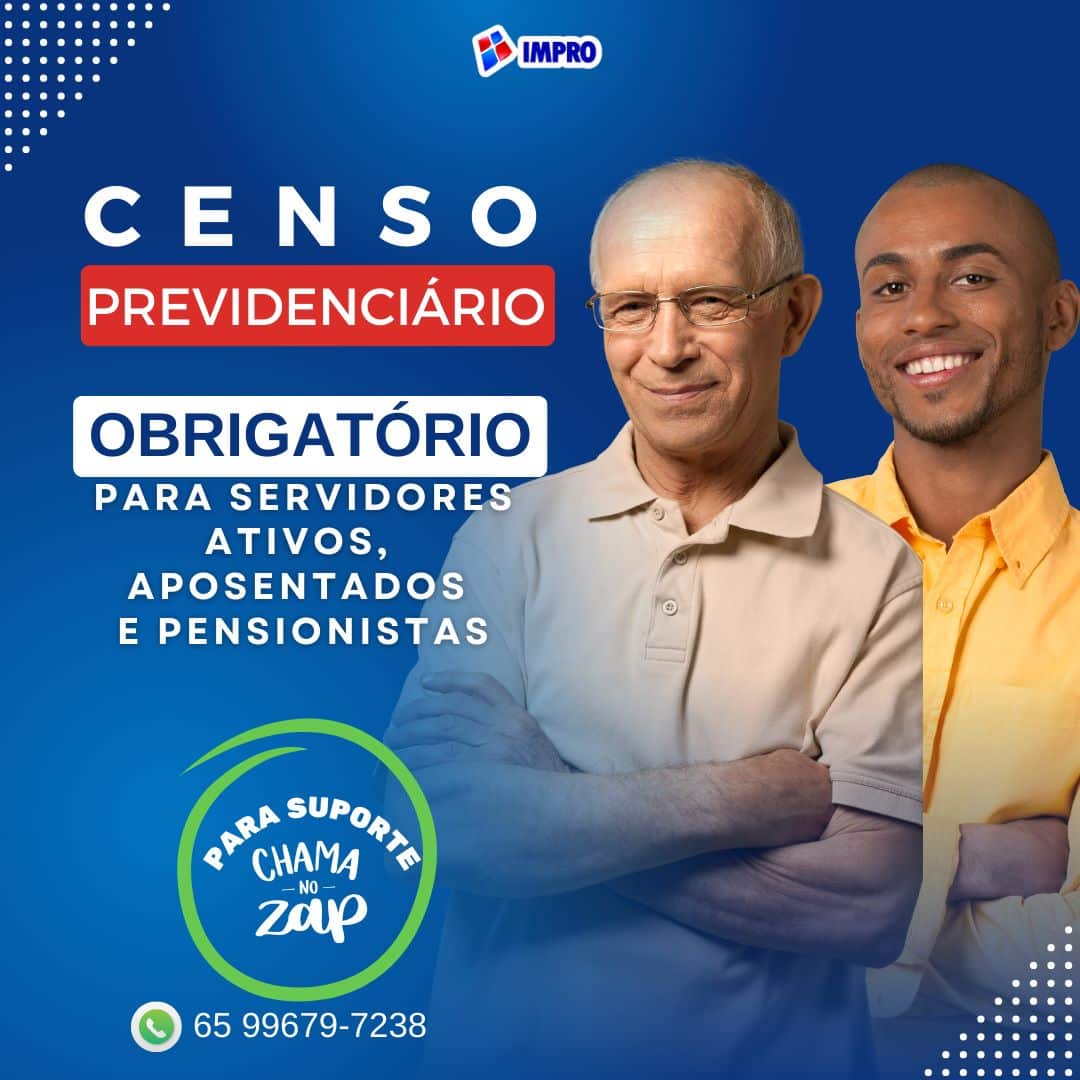Servidores ativos, aposentados e pensionistas têm até 21 de março para realizarem o Censo Previdenciário