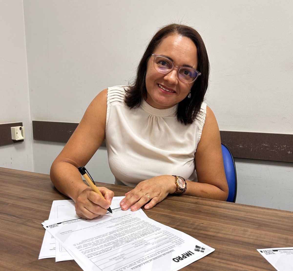 IMPRO aposenta mais uma servidora do serviço público municipal de Rondonópolis