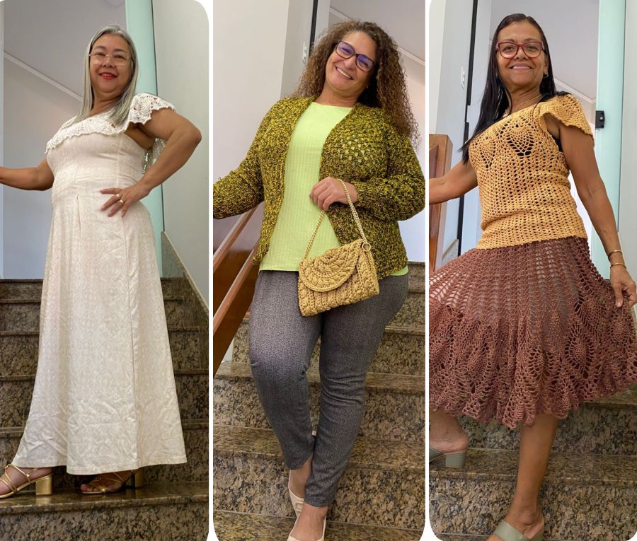 Alunas do IMPRO BEM-ESTAR avançam na arte do crochê e transformam linhas em autoestima